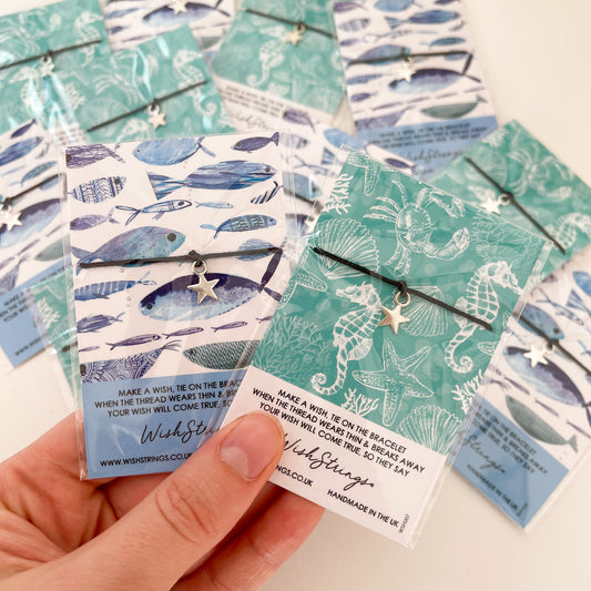 12 x WishStrings Seahorse & Fish Designs | RRP £3.99 Each | Fantastic Margins | Limited Stock