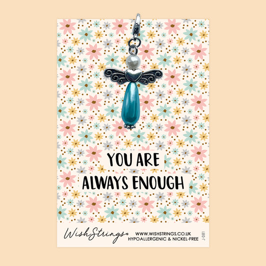ALWAYS ENOUGH - Wish Angels, Clip on Keepsake | J081A