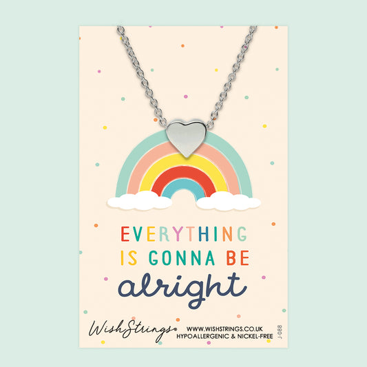 BE ALRIGHT - HEART NECKLACE - J088