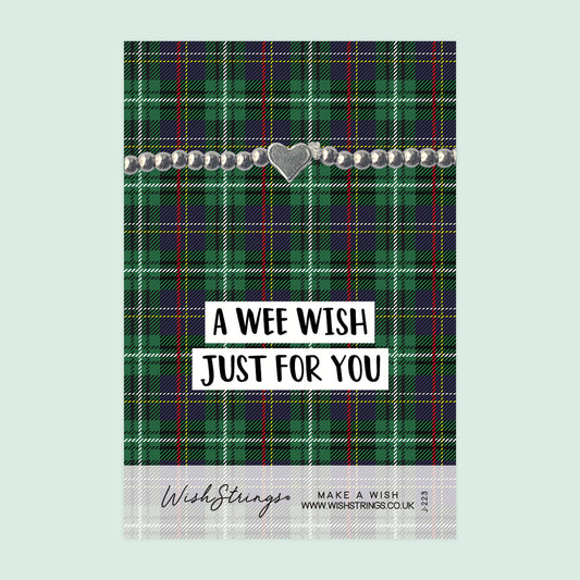 A Wee Wish - Heart Beaded Bracelet - J223