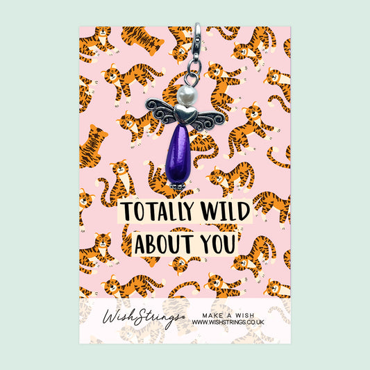 Wild about you -  Wish Angels, Clip on Keepsake | J318