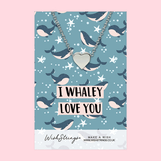 Whaley Love You - HEART NECKLACE - J320