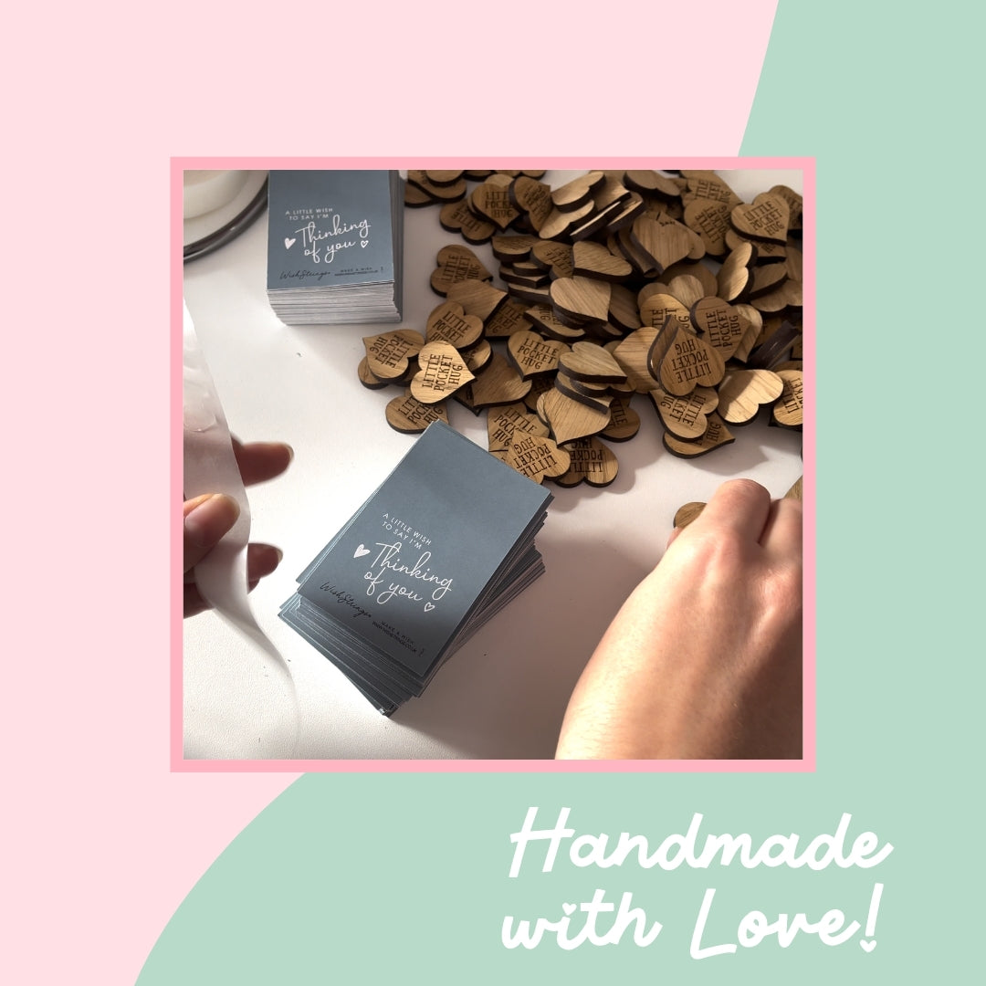 Bespoke Pocket Hug – “Hugs from” | Personalised Souvenir with Your Logo