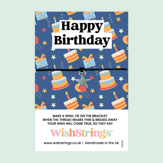 Happy Birthday - WishStrings Wish Bracelet - WS214★