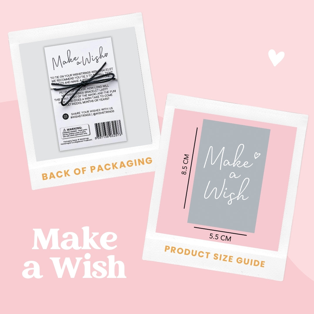 Bespoke WishString Bracelet – “Wishes from” | Personalised Souvenir with Your Logo
