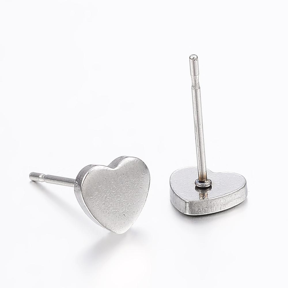CHRISTMAS HOUSES - J069 HEART EARRINGS