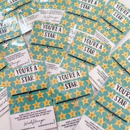 12 x WishStrings ‘You’re a Star’ Design | RRP £3.99 Each | Fantastic Margins | Limited Stock