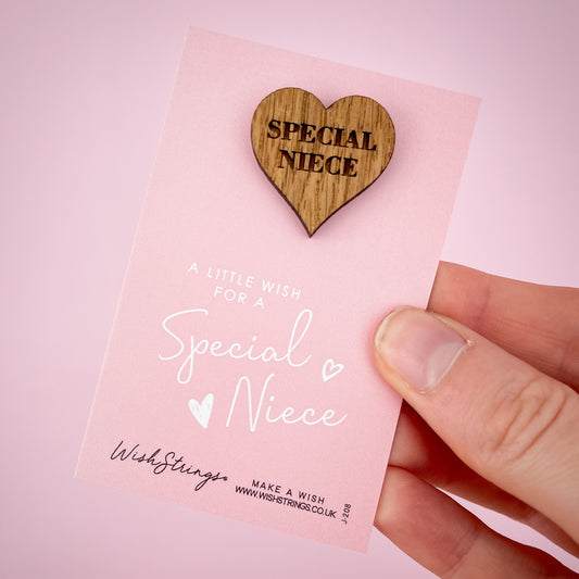 Special Niece - Pocket Hug Token - SW046