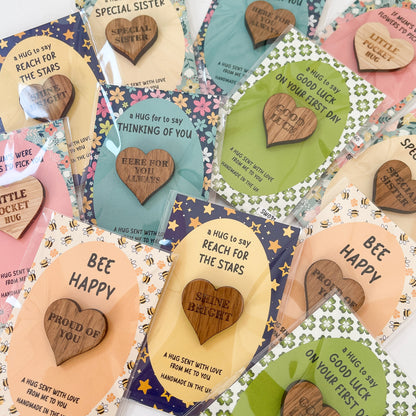 12 x Mixed Pocket Hugs | Assorted Designs | RRP £3.99 Each | Fantastic Margins | Limited Stock