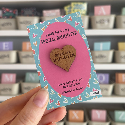 Special Daughter - Pocket Hug Token - SW019
