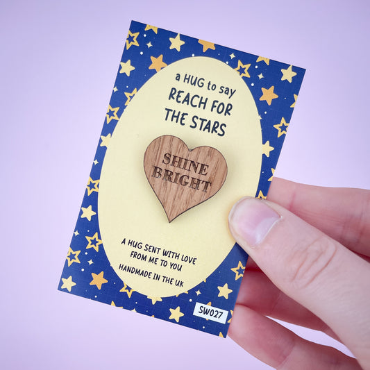 Reach for the Stars - Pocket Hug Token - SW027