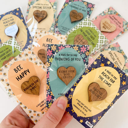 12 x Mixed Pocket Hugs | Assorted Designs | RRP £3.99 Each | Fantastic Margins | Limited Stock