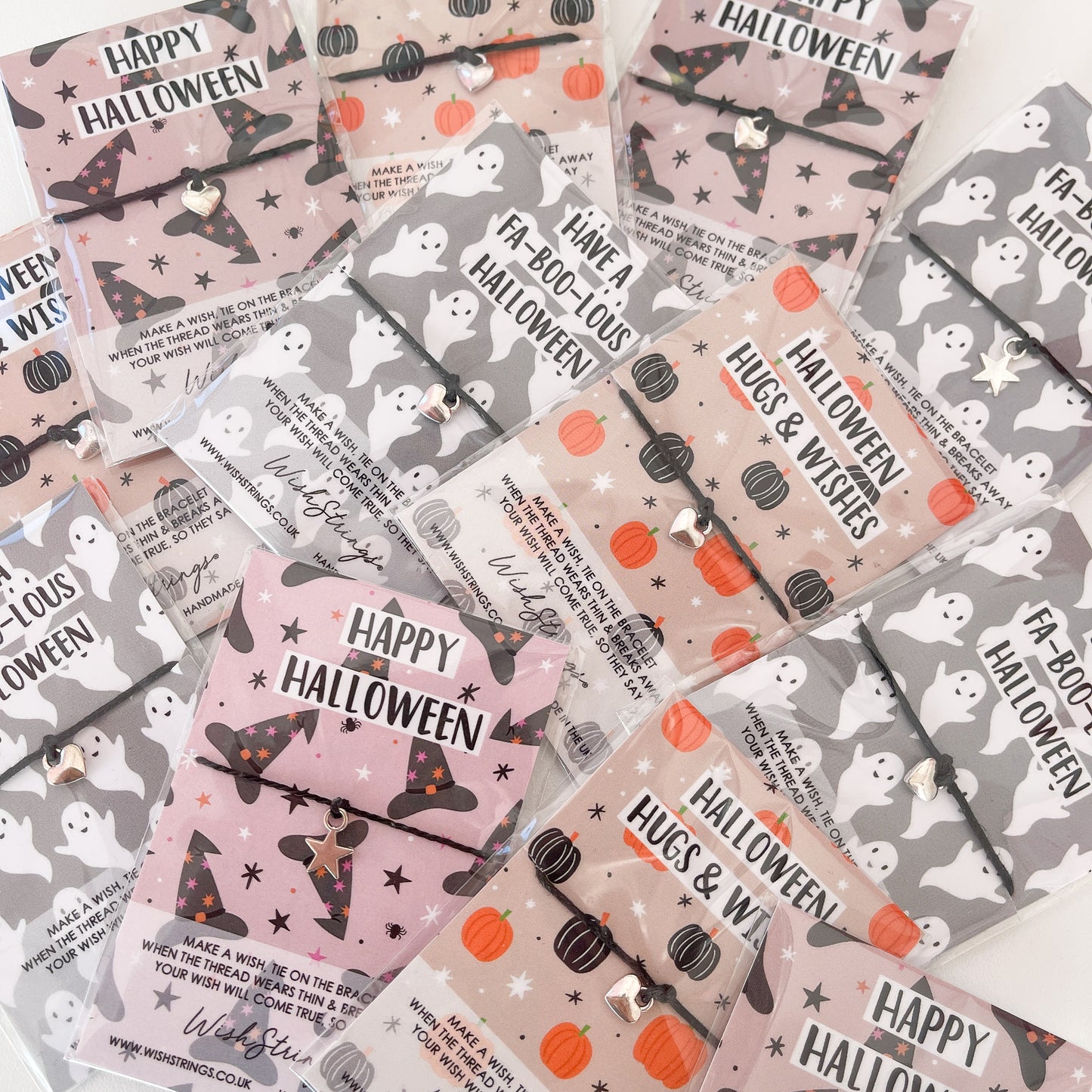 12 x Mixed Halloween WishStrings | Spooky Assortment | RRP £3.99 Each | Fantastic Margins | Limited Stock