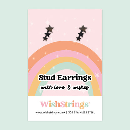 Star Stud Earrings | 304 Stainless Steel | E001