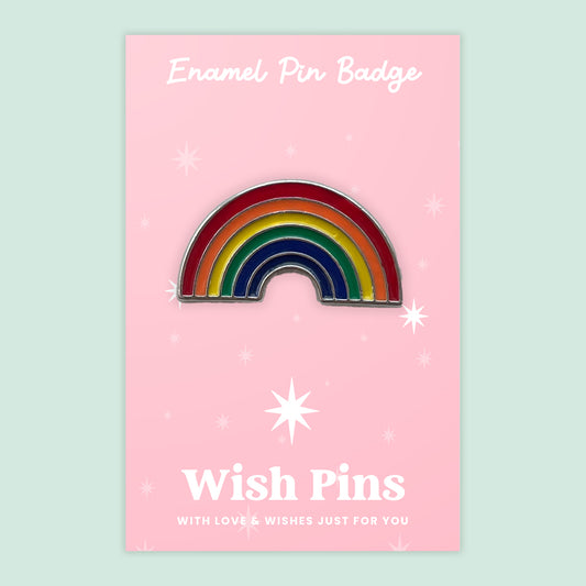Rainbow - Wish Pins - Enamel Pin Badge (EWP029)