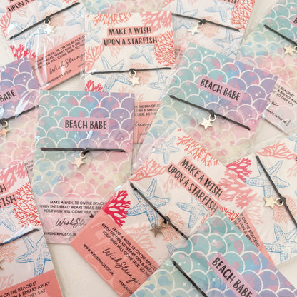 12 x WishStrings Starfish & Mermaid Designs | RRP £3.99 Each | Fantastic Margins | Limited Stock