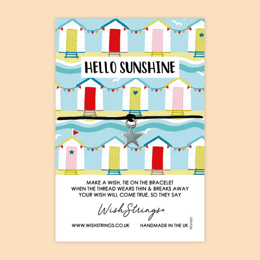 SALE - Hello Sunshine - WishStrings Wish Bracelet - FL016