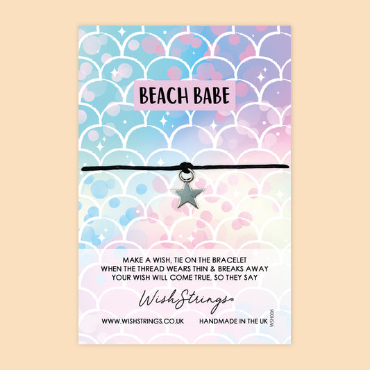 SALE - Beach Babe - WishStrings Wish Bracelet - FL017