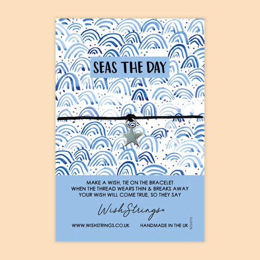 SALE - Seas the Day - WishStrings Wish Bracelet - FL021