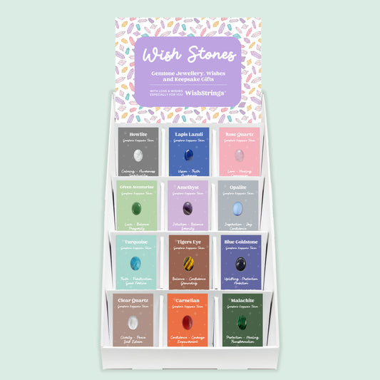 Gemstone Tokens – Pre-Filled Counter Display Stand