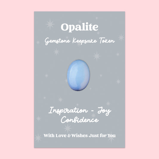 Opalite Gemstone Keepsake Token | GS040