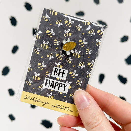 Bee Enamel Pin Badge - S024