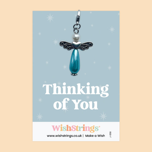 THINKING OF YOU -  Wish Angels, Clip on Keepsake | J058