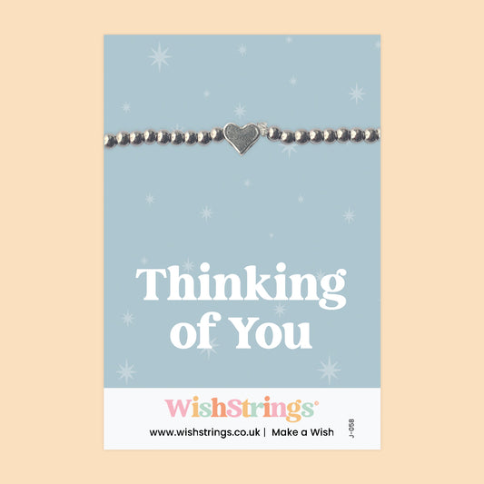 THINKING OF YOU - Heart Beaded Bracelet - J058