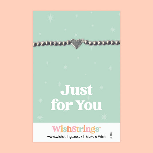 JUST FOR YOU - Heart Beaded Bracelet - J063