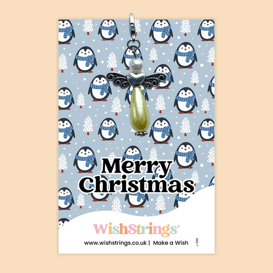 Merry Christmas - Wish Angels, Clip on Keepsake | J066 NEW