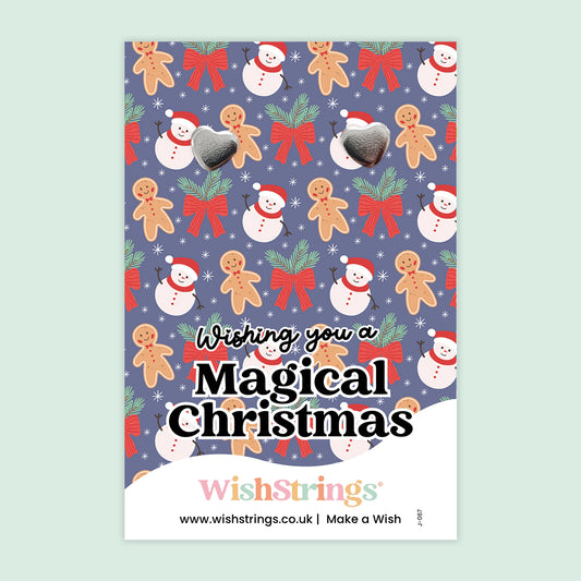 Wishing You a Magical Christmas - J067 HEART EARRINGS NEW