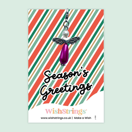 Season’s Greetings - Wish Angels, Clip on Keepsake | J068 NEW
