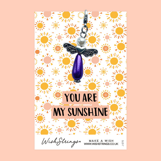 MY SUNSHINE - Wish Angels, Clip on Keepsake | J070