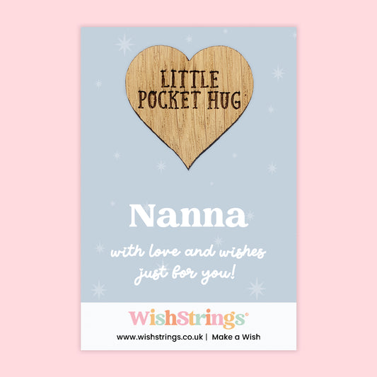 Nanna - Oak Pocket Hug Token | J075