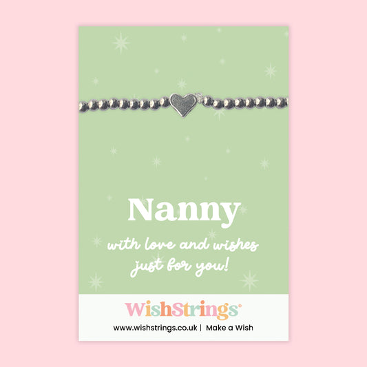 Nanny - Heart Beaded Bracelet - J078