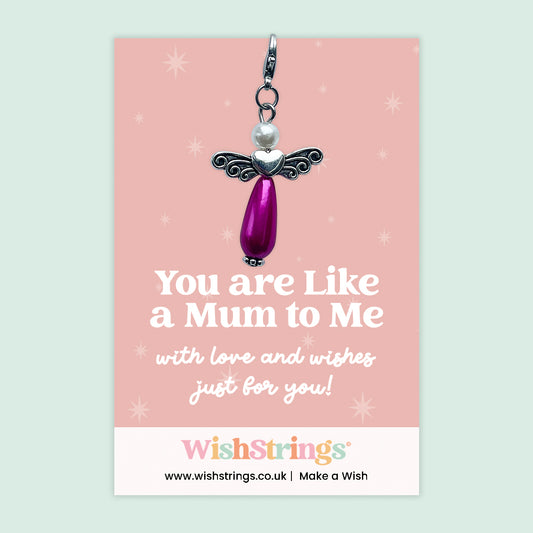 You Are Like a Mum to Me Angel - Wish Angels, Clip on Keepsake | J079