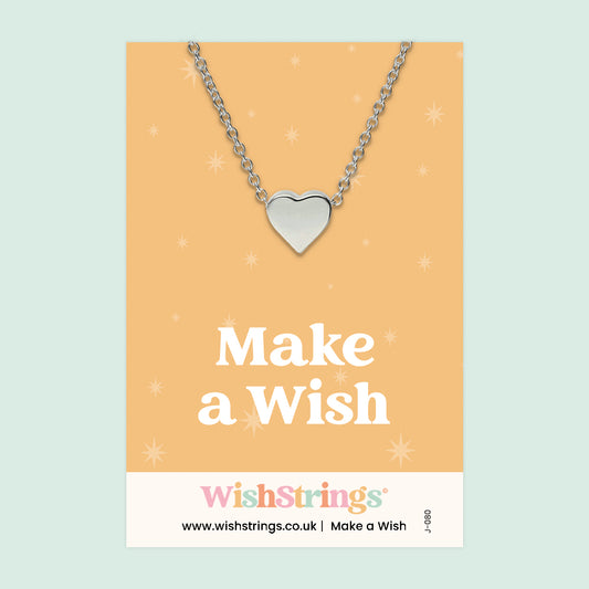 MAKE A WISH - Heart Necklace - J080