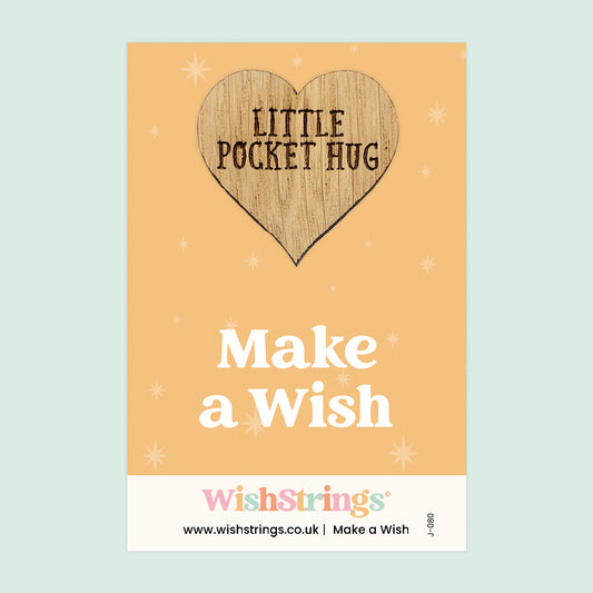 Make a Wish - Oak Pocket Hug Token | J080