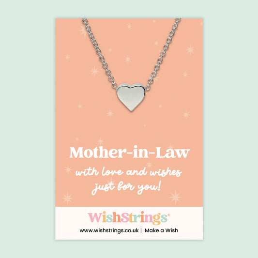 Mother-in-Law - Heart Necklace - J082