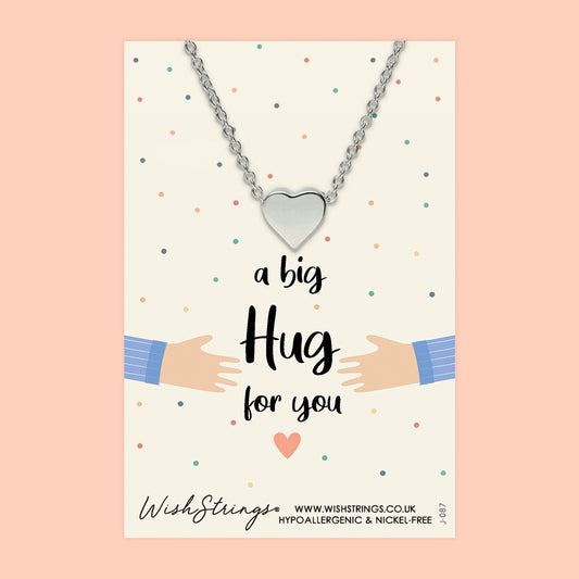 A BIG HUG - HEART NECKLACE - J087