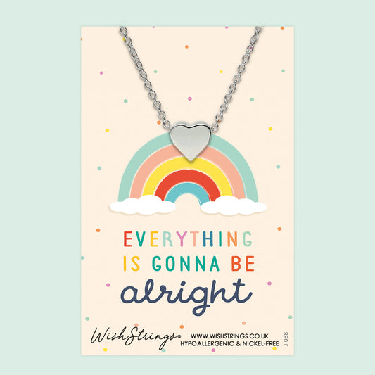 BE ALRIGHT - HEART NECKLACE - J088