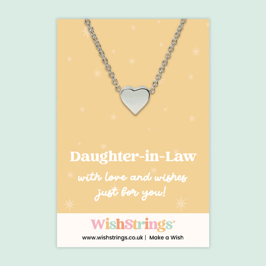 Daughter-in-Law - Heart Necklace - J095