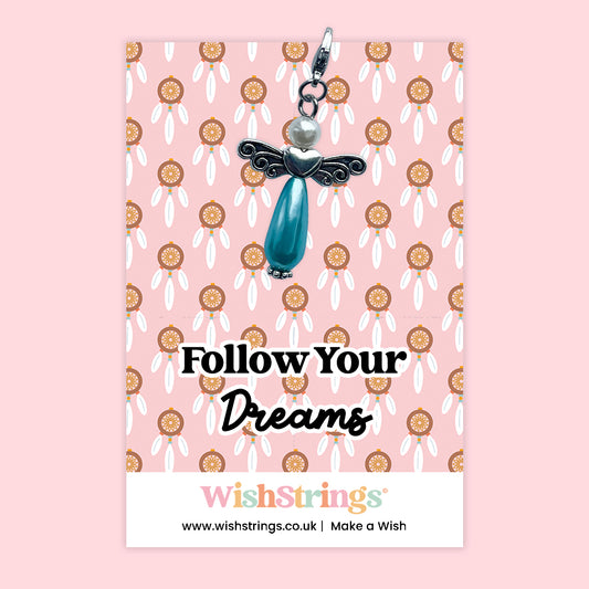 Follow Your Dreams - Wish Angels, Clip on Keepsake | J097