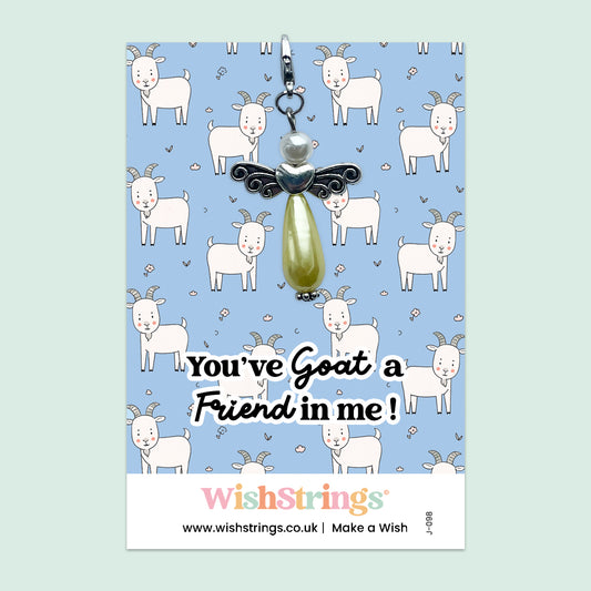 You’ve Goat a Friend in Me - Wish Angels, Clip on Keepsake | J098