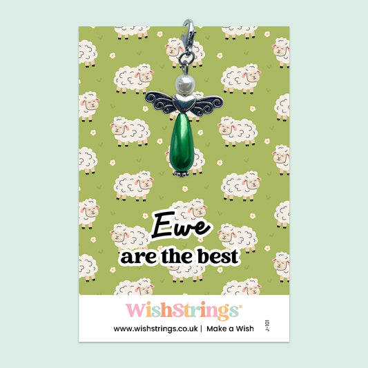 Ewe Are the Best - Wish Angels, Clip on Keepsake | J101