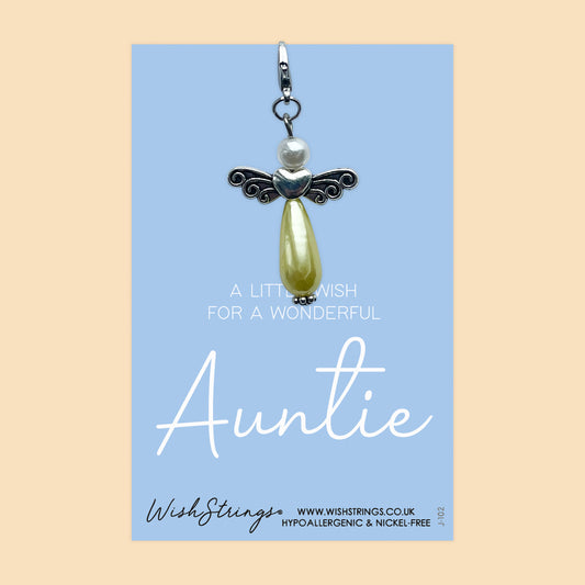 AUNTIE - Wish Angels, Clip on Keepsake | J102