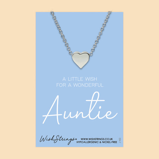 AUNTIE - HEART NECKLACE - J102