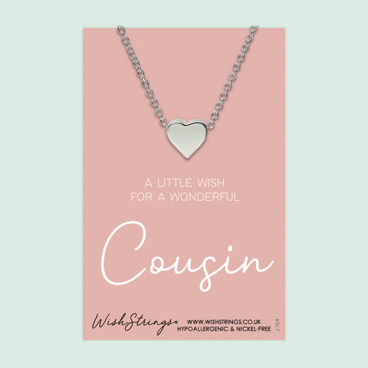 COUSIN - HEART NECKLACE - J104