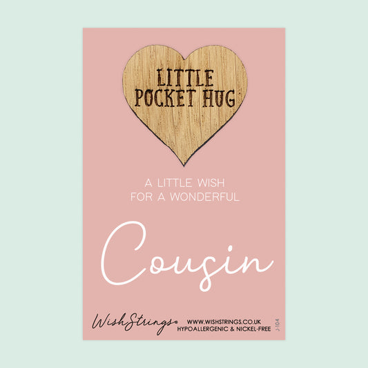 COUSIN - Oak Pocket Hug Token | J104