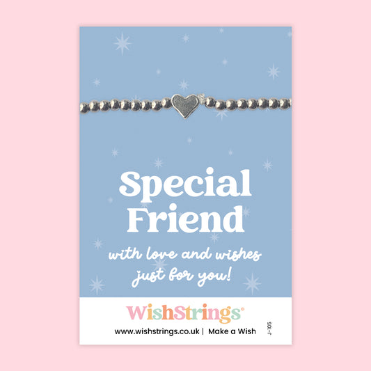 Special Friend  - Heart Beaded Bracelet - J105